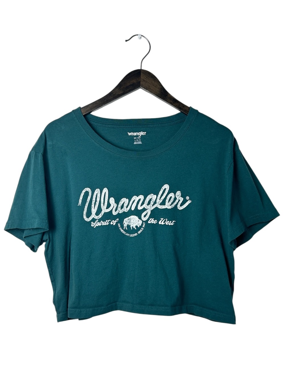 Wrangler Graphic Crop Tee